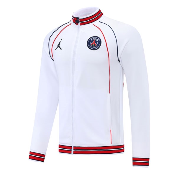 Sweatjacken Paris Saint Germain 2022-2023 Weiß Blau